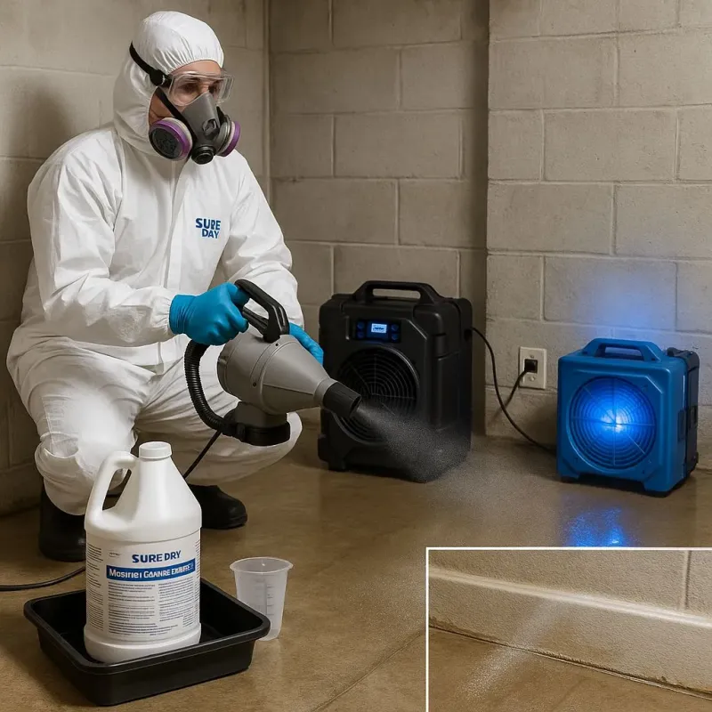 Sanitization and Odor Removal process in Saint Marys, KS
