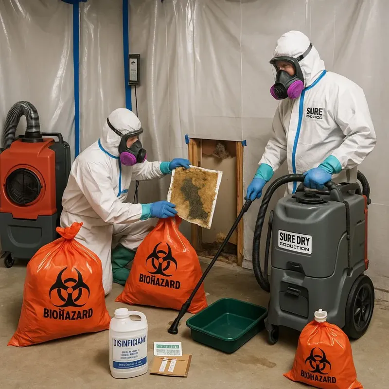 Contaminated Water Handling Protocols process in Saint Marys, KS