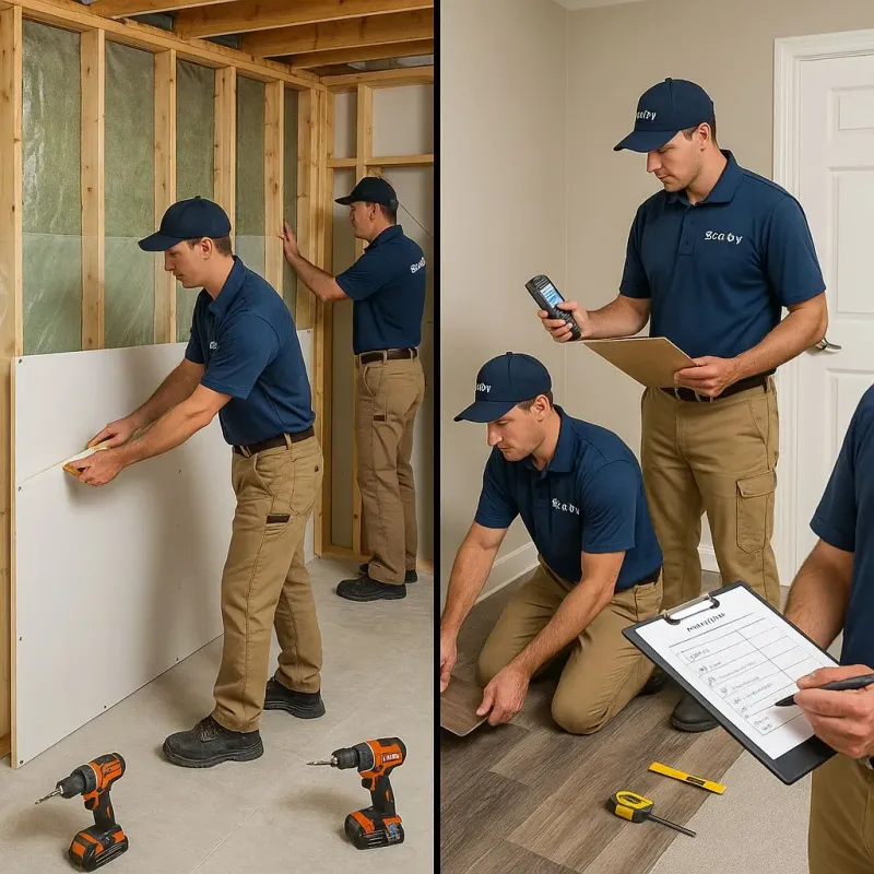 Repairs and Reconstruction process in Saint Marys, KS